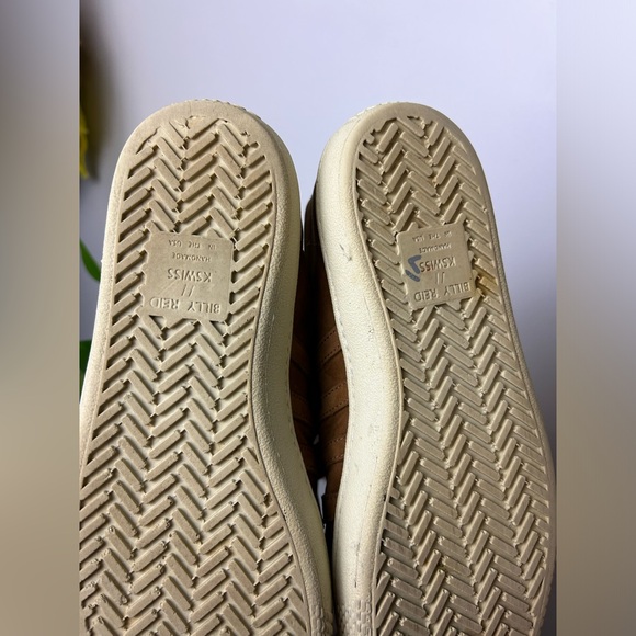 Billy Reid x K-Swiss Sneaker - Cognac Brown Leather - Made in USA - 9.5 - Picture 8 of 13